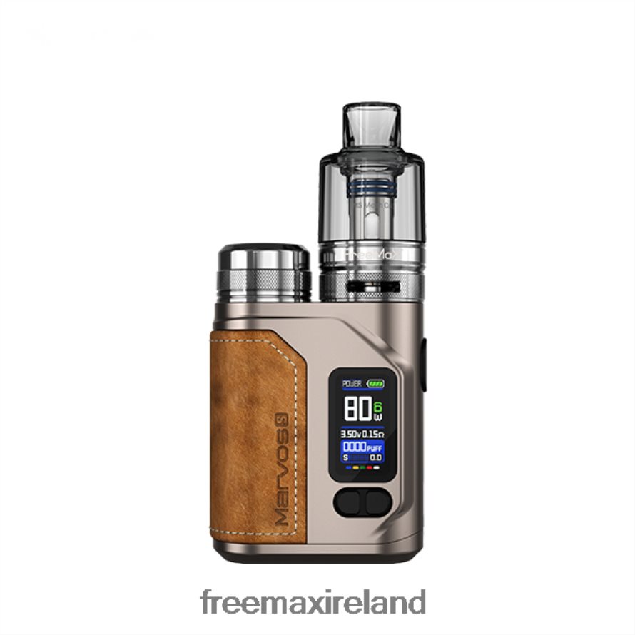 FreeMAX MARVOS S 80W KIT Gunmetal-Yellow 4FV4P40 Freemax Flavormax